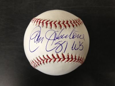 Jay Johnstone Signed Ball - Major League 81 WS - Autographed BaseballsB00COPZ2LQ