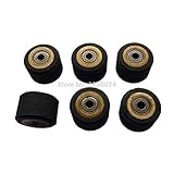 6 ピース銅コアピンチローラ穴径3 ミリメートル用ローランド ビニール プロッタ カッター切断( 3 × 11 × 16 ミリメートル)彫刻機プリンタ部品