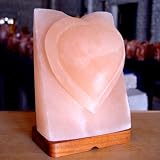 Indus Classic Crystal Lamps Love You Heart Shaped Himalayan Rock Salt Lamp