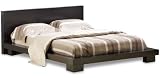 Furniture FX Urban Loft Somi Bed, Cal King, Espresso