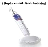 Reliable Steamboy T1 Chemical Free H2O Steam Floor Mop with 4 Microfiber Replacement Pads & Filter
