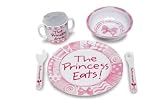 Mud Pie Baby Princess Eats Feeding Set