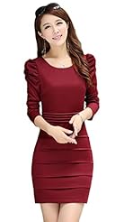 Occasion: Party Dress  
Shoulder: Puff Sleeves  
Size Category: Adult 
Hand Wash