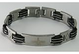 Farvahar Bracelet Stainless Steel Titanium Plated,Iran,Persia,Faravahar,Persian.Iranian