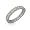 Eve's Addiction Victorian Style Sterling Silver Canary CZ Stackable Band, 5