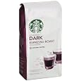 Starbucks Dark Espresso Roast Ground Coffee, 12-Ounce Bags (Pack of 3)
