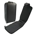 LUPO Leather Flip Case for BlackBerry Curve 8520 - Black