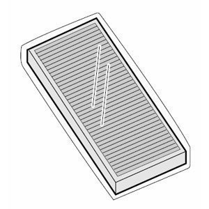 SHARP 交換用制菌HEPAフィルター FZ-S51HF