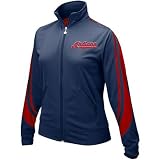 Cleveland Indians Jackets : Nike Cleveland Indians Navy Blue Ladies Mesh Jacket