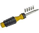 6 in 1 Screwdriver Set in One Space Saving Design