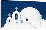 Canvas Prints of Agios Sostis chapel, Panormos bay, Mykonos island, Cyclades, Greek Islands, from Robert Harding
