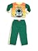 Hot Wheels - Toddler Boys Long Sleeved Pajama Set, Green, Yellow