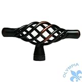 Olympia 1251 Cabinet Knob Birdcage Knob Oil Rubbed Bronze 3" Length