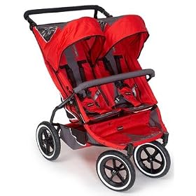 phil&teds twin buggy SALE - e3 Red