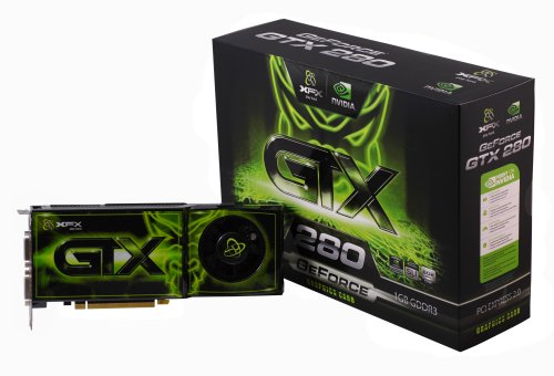 XFX GX280NZDF9 GeForce GTX 280 1GB GDDR3 602MHz PCI Express 2.0 SLI Ready Video Card ( Dual DVI / S-video )