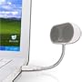 Laptop Speakers - USB, Portable, Compact, Travel Speaker for PC and Mac - B-Flex 2 Hi-Fi Stereo USB Speaker (White)