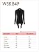 LL WSK849 Womens Off-Duty Open Front Cardigan XXXL BLACK