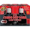 Zoo Med Mini Combo Deep Dome Lamp Fixture, Black