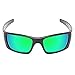 Revant Replacement Lenses for Oakley Fuel Cell sunglasses, UV Protection, Anti-Scratch and Impact Resistant, Polarized Emerald Green Mirrorshield