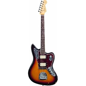 Fender Kurt Cobain Jaguar� Electric Guitar, 3 Tone Sunburst, Rosewood Fretboard: Musical Instruments