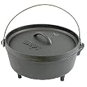 Lodge Logic 4-Quart Cast-Iron Camp Dutch Oven