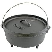 4 qt. Lodge Logic Camp Dutch Oven (ca. 3,8 l): Amazon.de: K&uuml;che & Haushalt