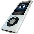 iGadgitz CLEAR Silicone Skin Case Cover for New Apple iPod Nano 5th Generation 5G (with Video Camera) 8GB & 16GB + Screen Protector & Lanyard