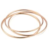 Dogeared Bridal 3 Wishes Rose Gold Dipped Set