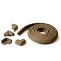 Prince Lionheart Table Edge Guard with 4 Corners (Chocolate)