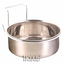 Clip on Bowl Medium. Used for Bird Cages, but also can be used for dogs. Holds 600 ml/&oslash; 12 cm