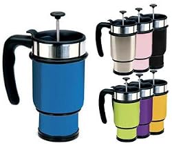 Planetary Design Double Shot Travel French Press Mug