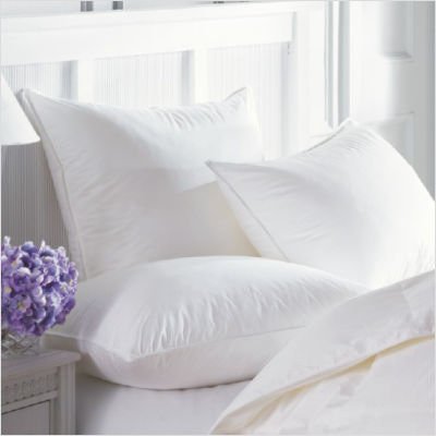 Lyocell Hungarian Goose Down Pillow in White 