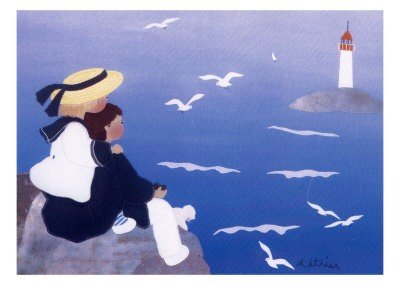 Flicit FINEST BRAND CANVAS Print With Added Heavy BRUSHSTROKES Diane Ethier 12x10