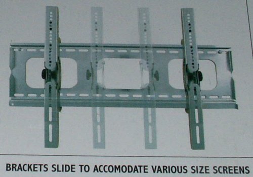 LARGE TILTING LCD / PLASMA TV VESA WALL MOUNT 32" TO 60"