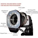 Led Macro Ring Light For Macro Ring Flash For Nikon D200 D100 D700 D70S D80 D70 D50 D5000 D3000 D300S D90 D40 D40X D60 D3 D2H D3X D700 D300 D300S D3000 D5000 + 67MM RING ADAPTER