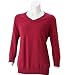 Maggie Lane 3/4 Sleeve V-Neck Sweater