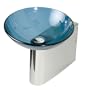 Decolav 4011-P Wall Mounted Bracket with Single Hole Faucet Deck, Stainless Steel