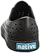 Native Shoes, Jefferson, Lightweight Sneaker for Adults, Jiffy Black/Jiffy Black, 6 M US Women/4 M US Men