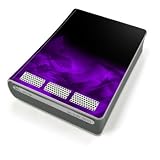 Dark Amethyst Crystal Design Xbox 360 HD DVD Decorative Protector Skin Decal Sticker