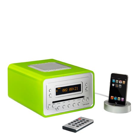 Sonoro Audio Cubo 2010 grün incl. Fernbedinung