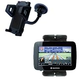 Flexible Car Windshield Holder for the Navigon 7100 - Gomadic Brand