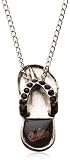 MLB Baltimore Orioles Crystal Flip Flop Necklace