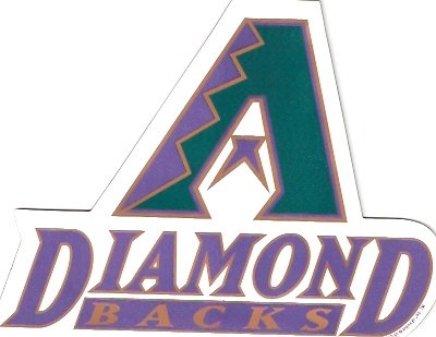 Arizona Diamondbacks Logo MLB Car Magnet