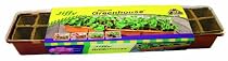 Jiffy 5043 Windowsill Greenhouse 20-Plant Starter Kit With Peat Strips