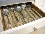 Axis 125 Expandable Utensil Drawer Organizer, Chromed Steel