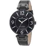 AK Anne Klein Womens 10/9169BKBK Black Leather and 