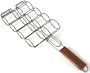 Charcoal Companion CC3045 Platinum Adjustable Corn Grilling Basket