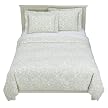 Simply Shabby Chic Wood Damask Duvet Sets - Green