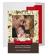 Holiday Photo Cards - 5" x 7" - Photo Chocolate Holly Greeting Cards Created From Your Favorite Photo - set of 20