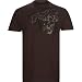 FOX Stack Mens T-Shirt - Dark Brown